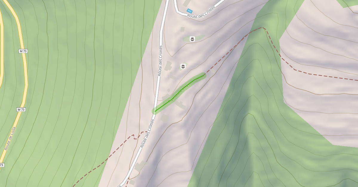 Map preview of Rue du Collet
