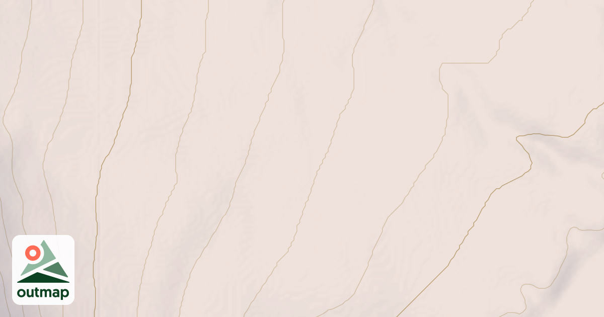 Map of Copper Lake Trail