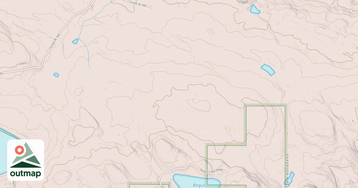 Map of BOGUS LAKE ATV