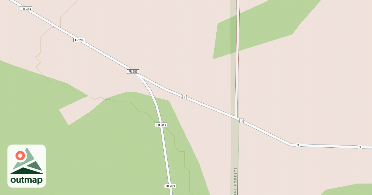 Map of DOYLE SPUR