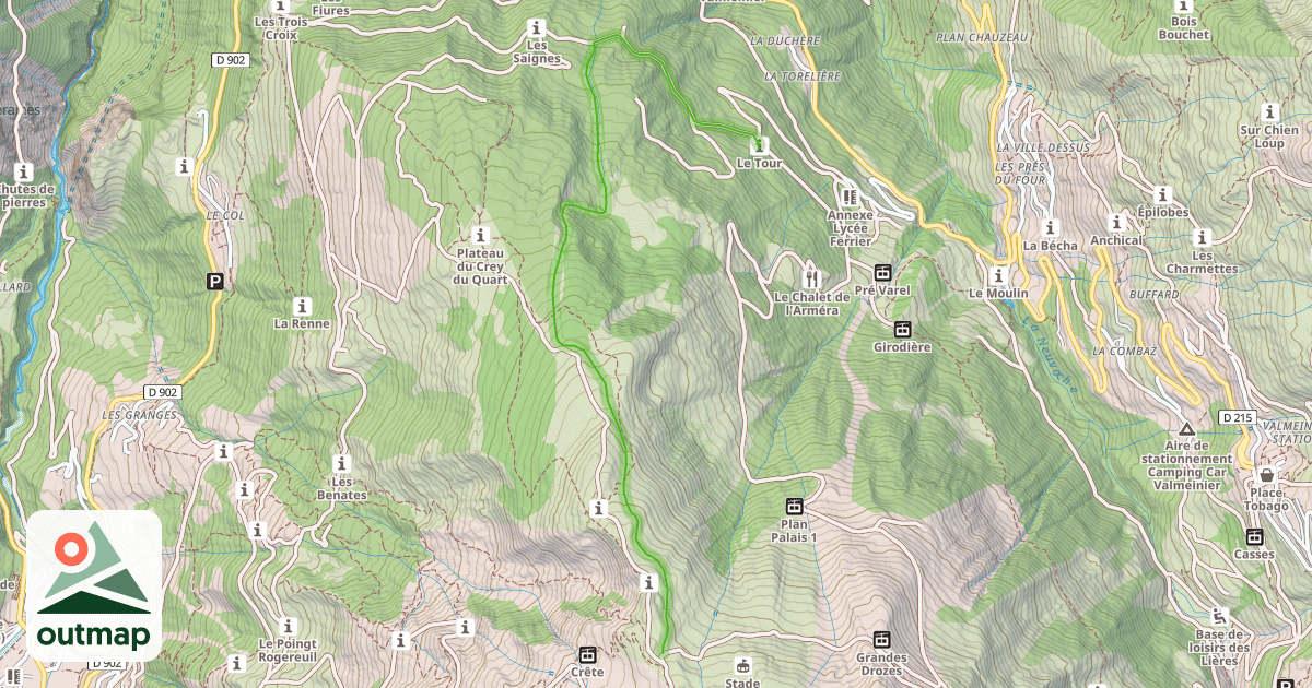 Map of Arméra