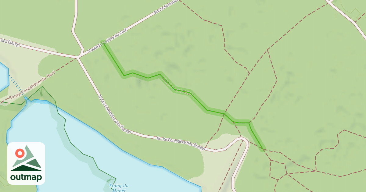 Map of Single Port Royal