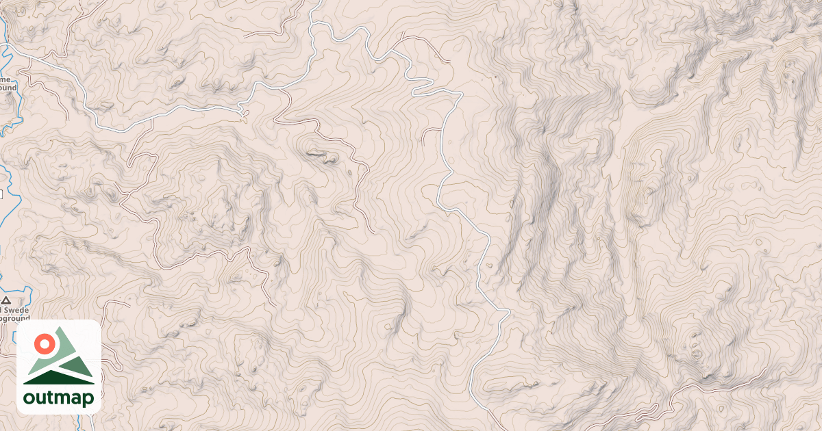 Map of GLOOM CREEK
