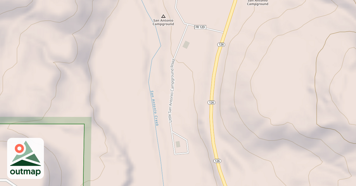 Map of LITTLE SAN ANTONIO CG