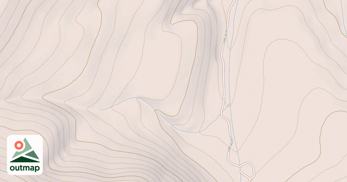 Map of BLUE FIRE