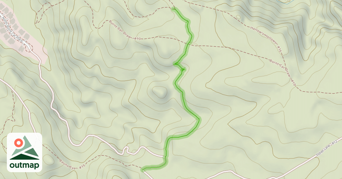 Map of Ranch Access Connector (RAC) - #18a