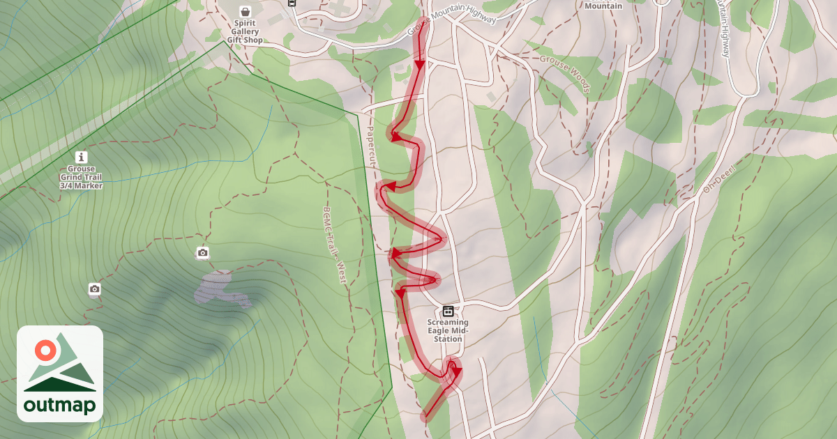 Map of Boc Rock