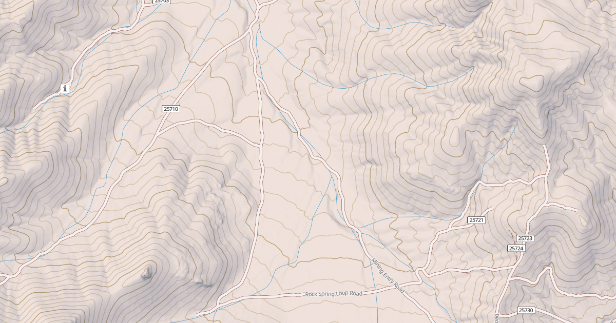 Map preview of ROCK SPRING LOOP ROAD