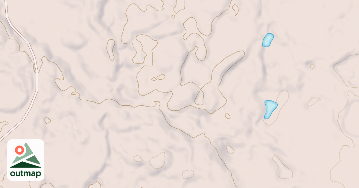 Map of USFS Motor Vehicle Use Map Trails 24425