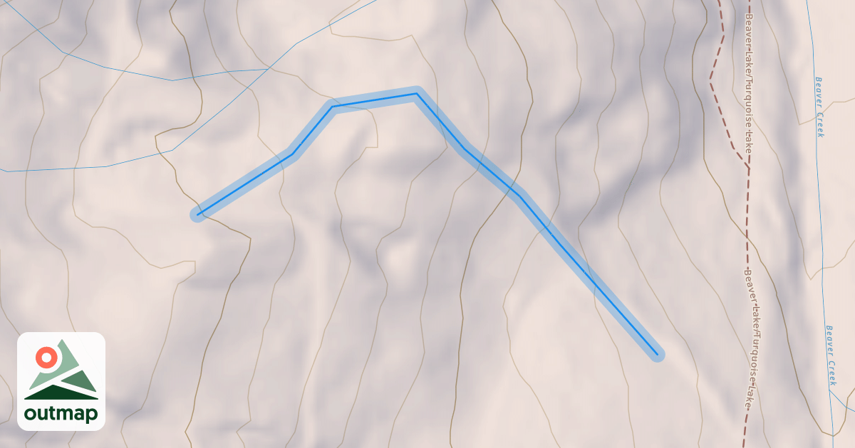 Map of Paintbrush