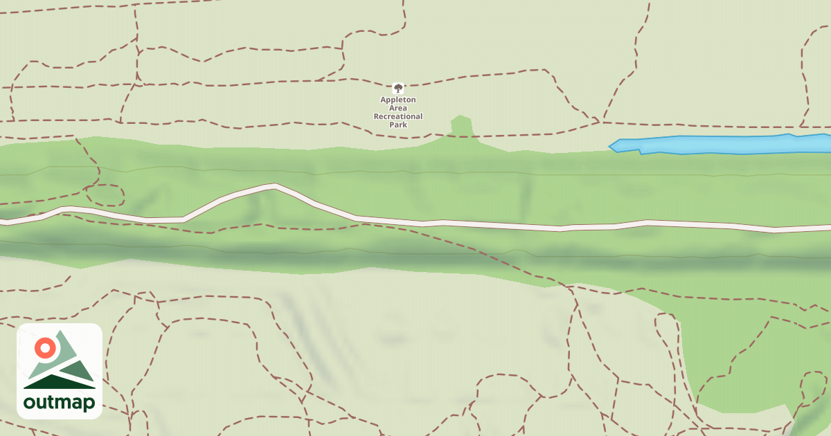 Map of Appleton Area Recreational Park