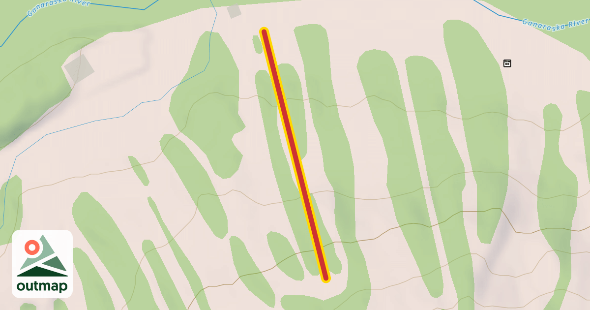 Map of T-Bar #5