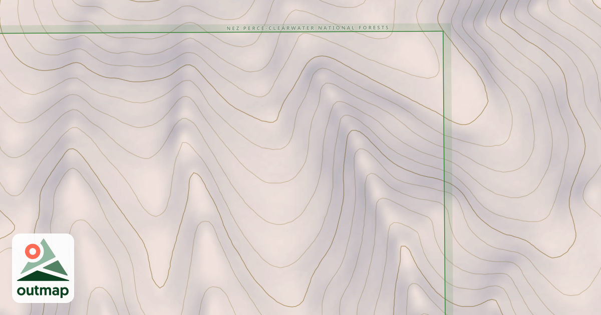 Map of CLEVELAND GULCH