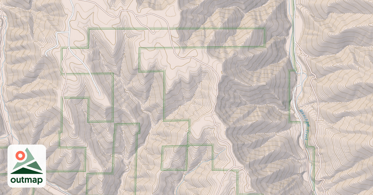 Map of HORSESHOE_RIDGE