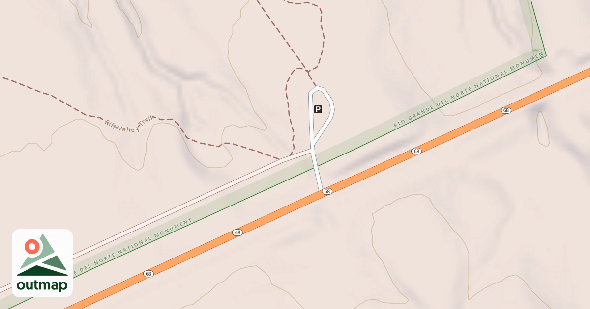 Map of Anthony S. Armijo Trail