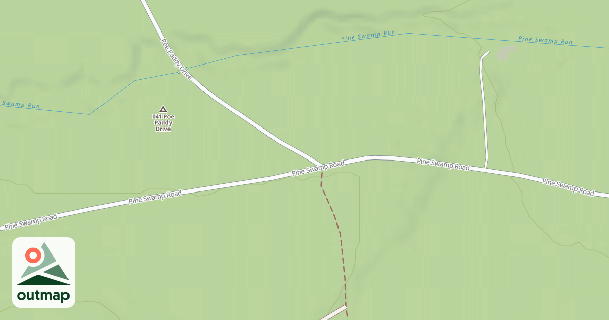 Map of Bald Eagle State Forest Snowmobile Trails