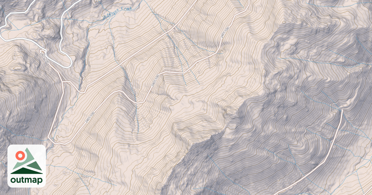 Map of USFS National Forest System Roads {23E540B6-12C0-45D3-8862-1C5134D3C1EC}