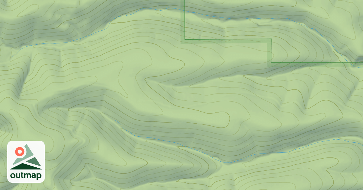 Map of BOW CREEK