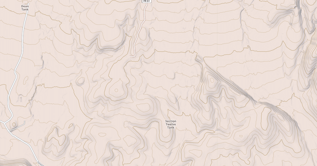 Map preview of SALAZAR CANYON