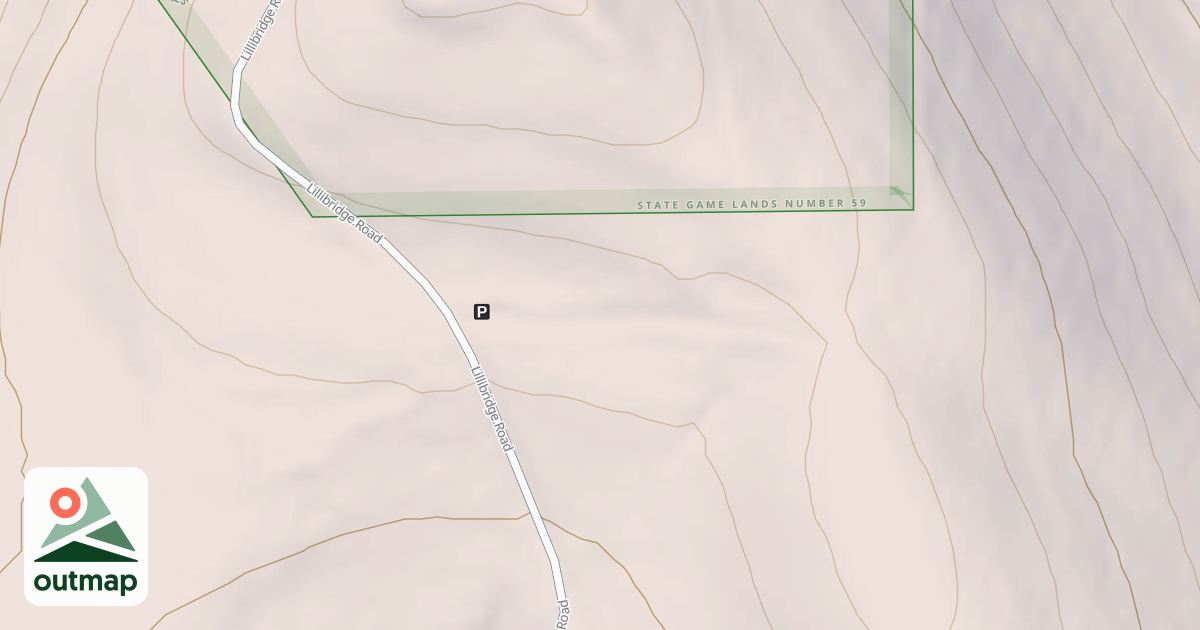 Map of Snowmobile Route
