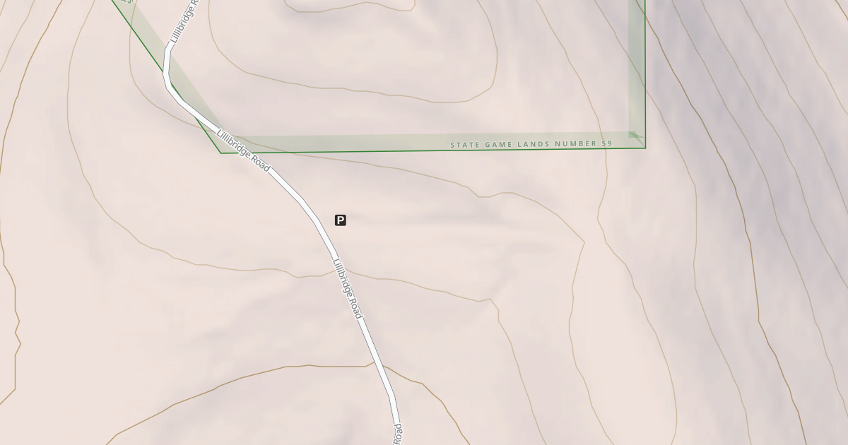 Map preview of Snowmobile Route