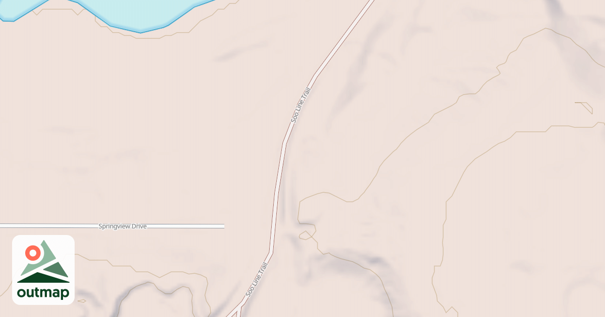 Map of Soo Pits Trails