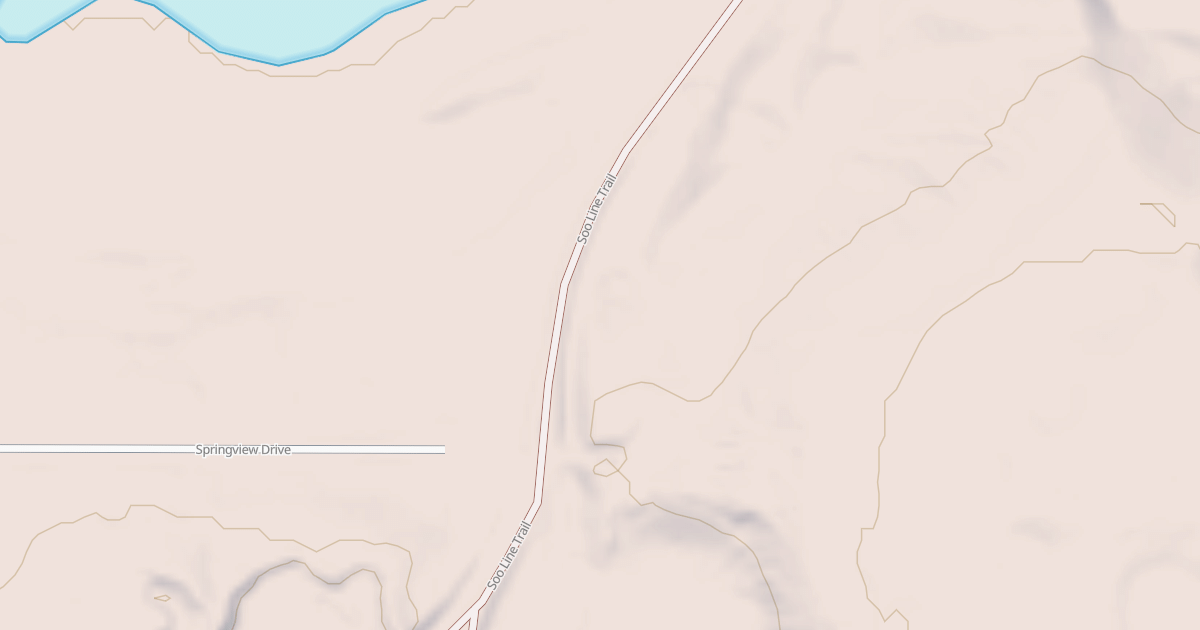 Map preview of Soo Pits Trails