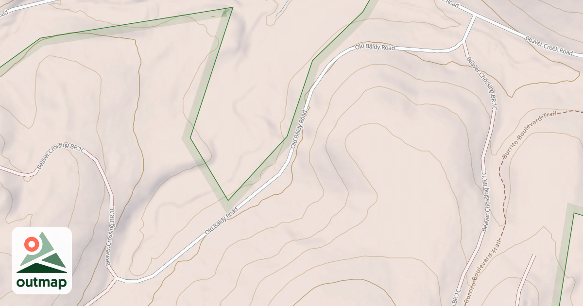 Map of BEAVER CROSSING