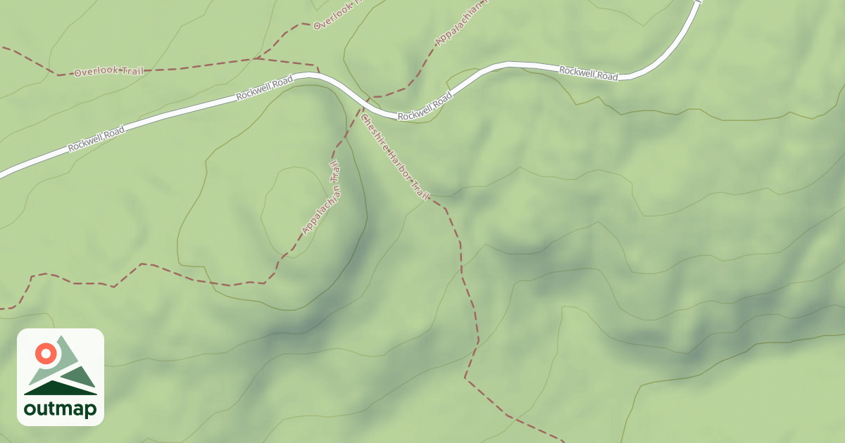 Map of Cheshire Harbor Trail
