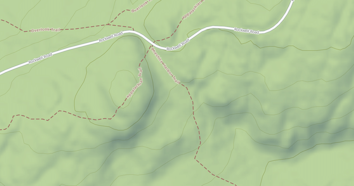 Map preview of Cheshire Harbor Trail