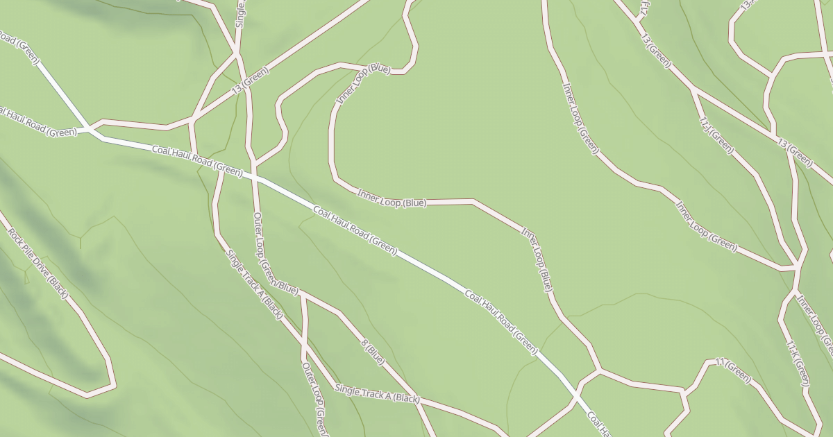 Map preview of Rock Run ATV Trails