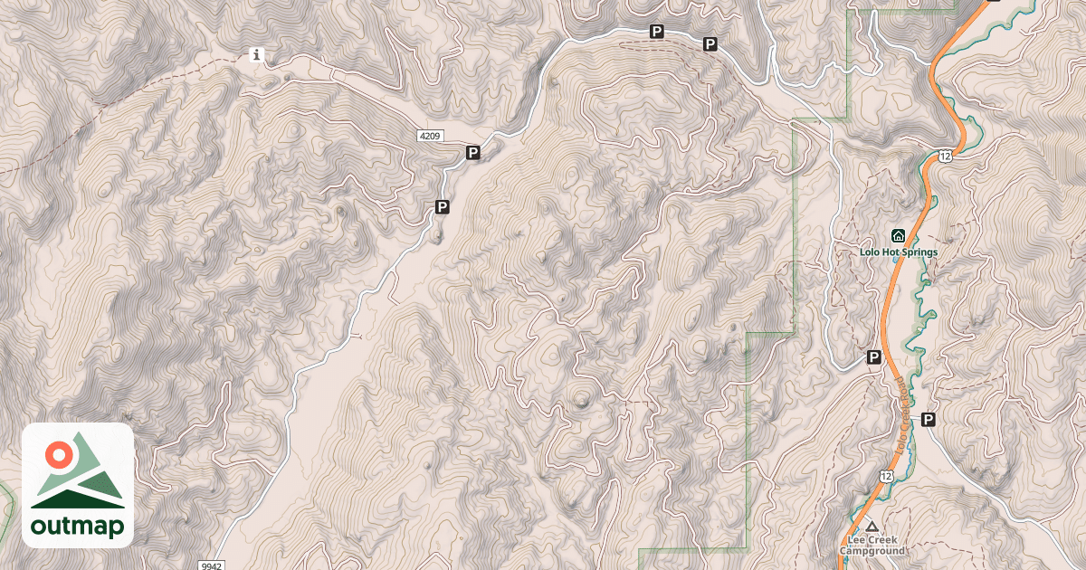 Map of GRANITE CREEK SNOWMOBILE TR#5