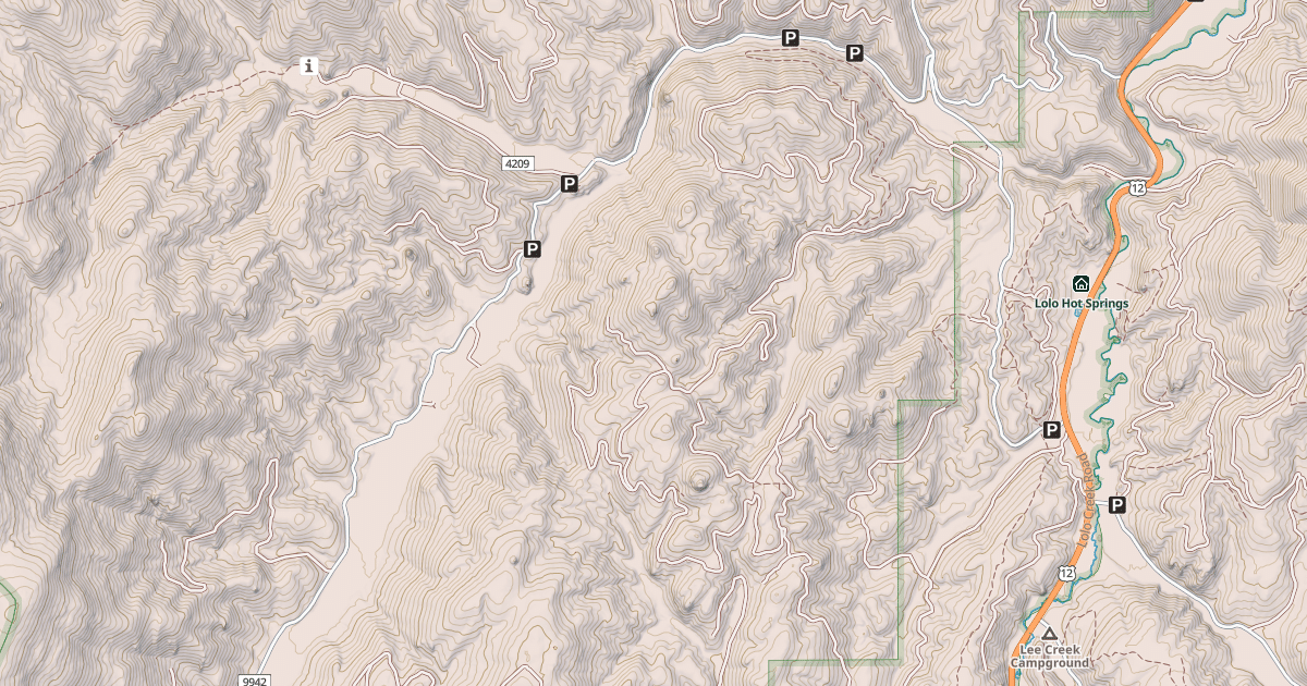 Map preview of GRANITE CREEK SNOWMOBILE TR#5