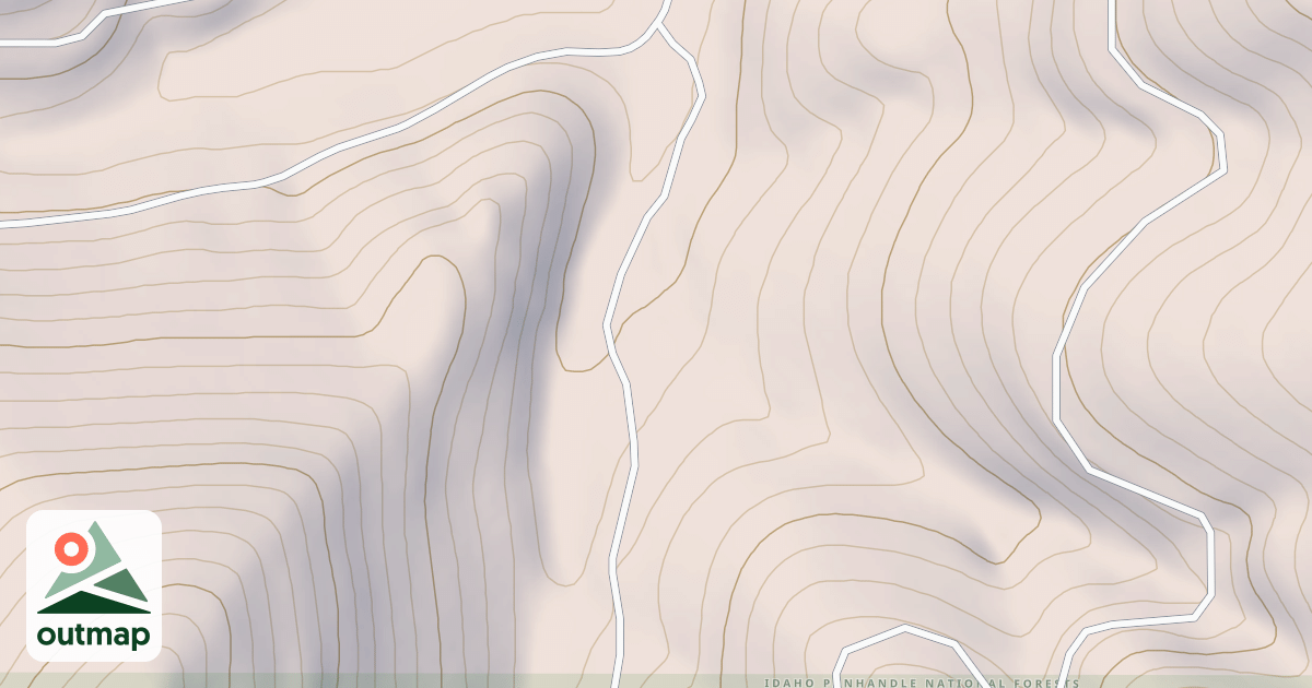 Map of BLUFF CREEK