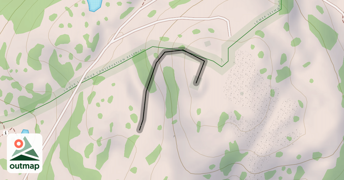 Map of Noel's Flight