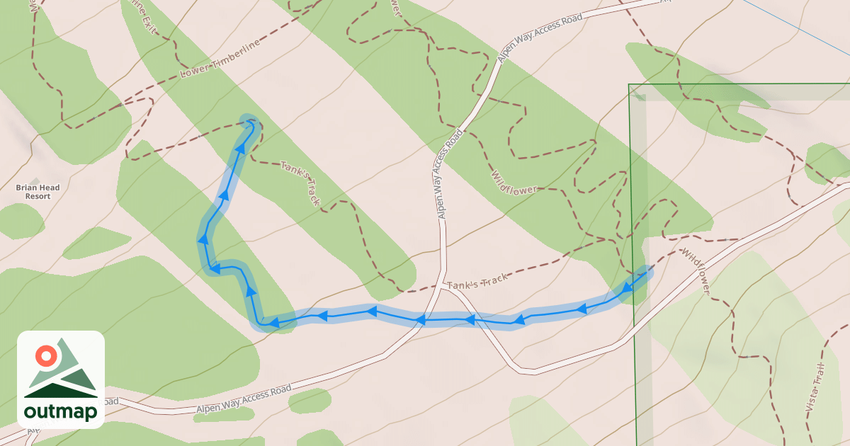 Map of Ken's Woods