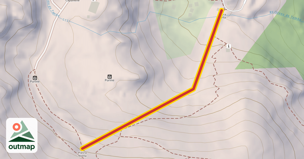 Map of Pietra Niella