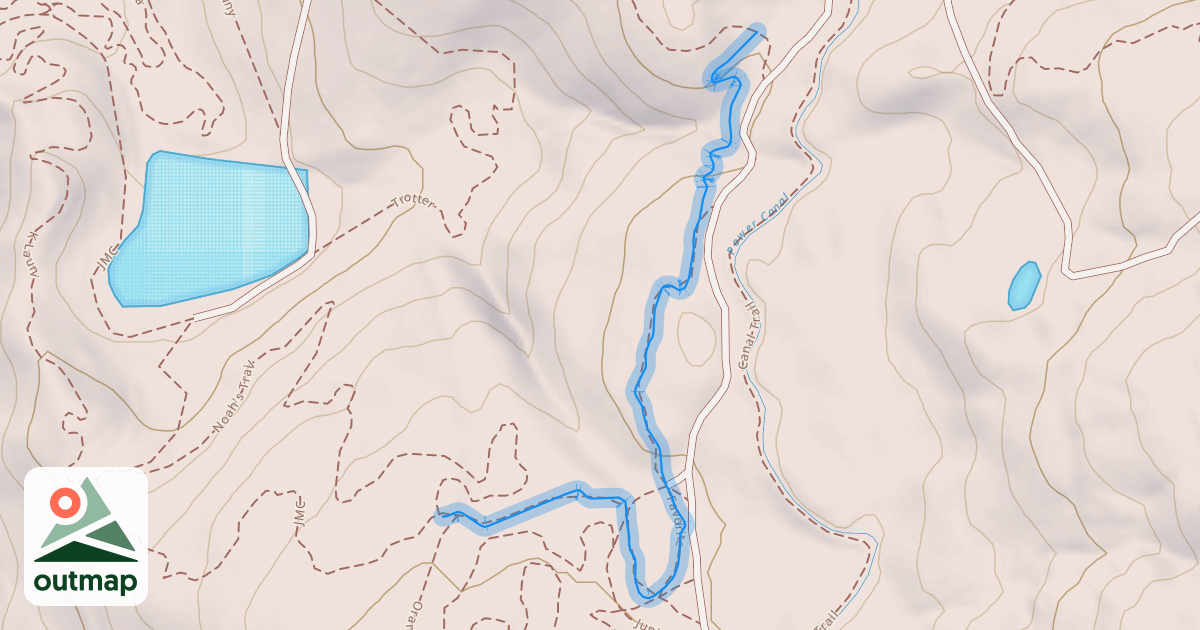 Map of Favorite Trail