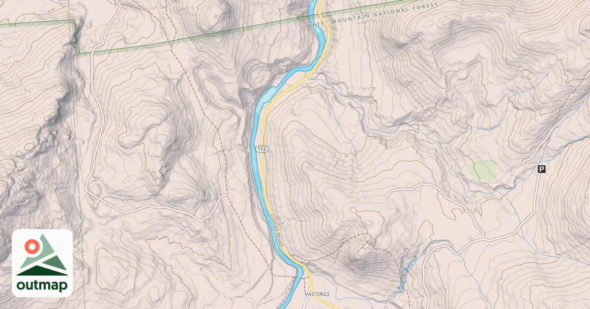 Map of North Gate 113 Spur Snomo