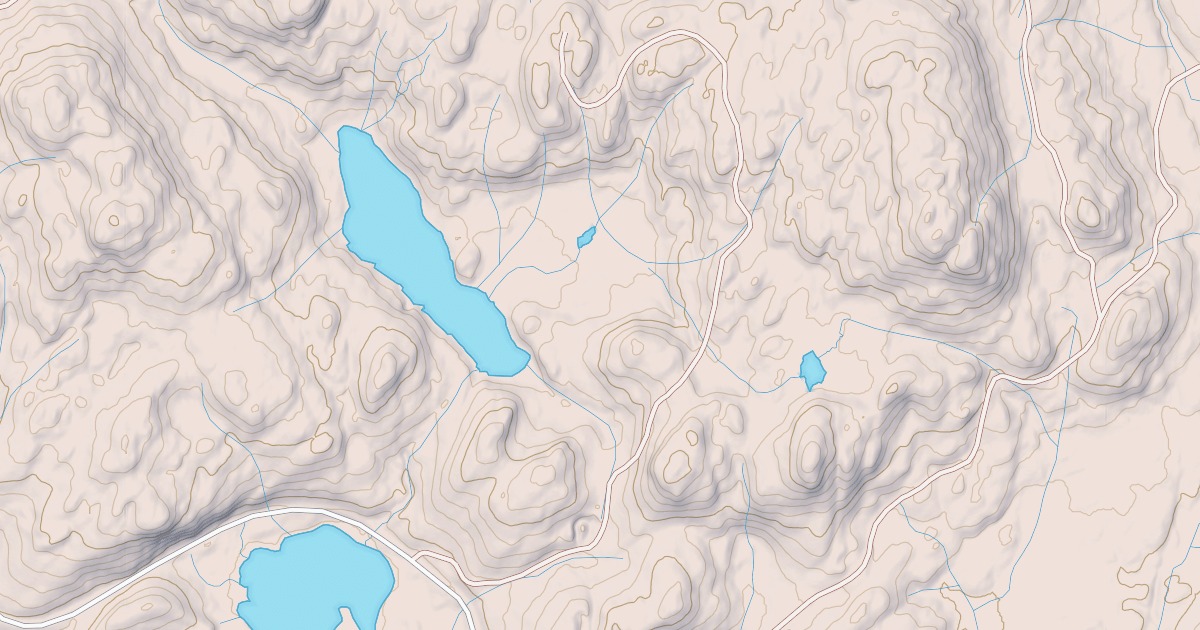Map preview of PIE PAN LAKE  2000610 RD