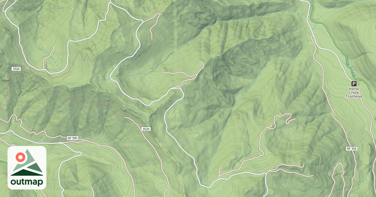Map of EAST FORK & WAPITI