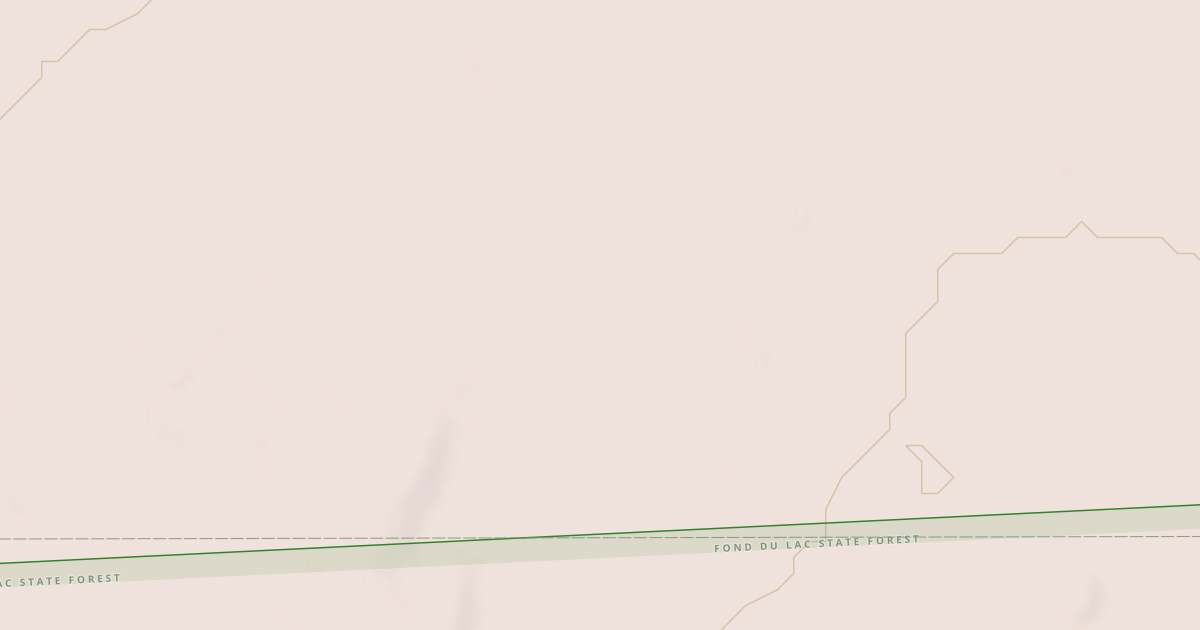 Map preview of Fond du Lac State Forest Trails