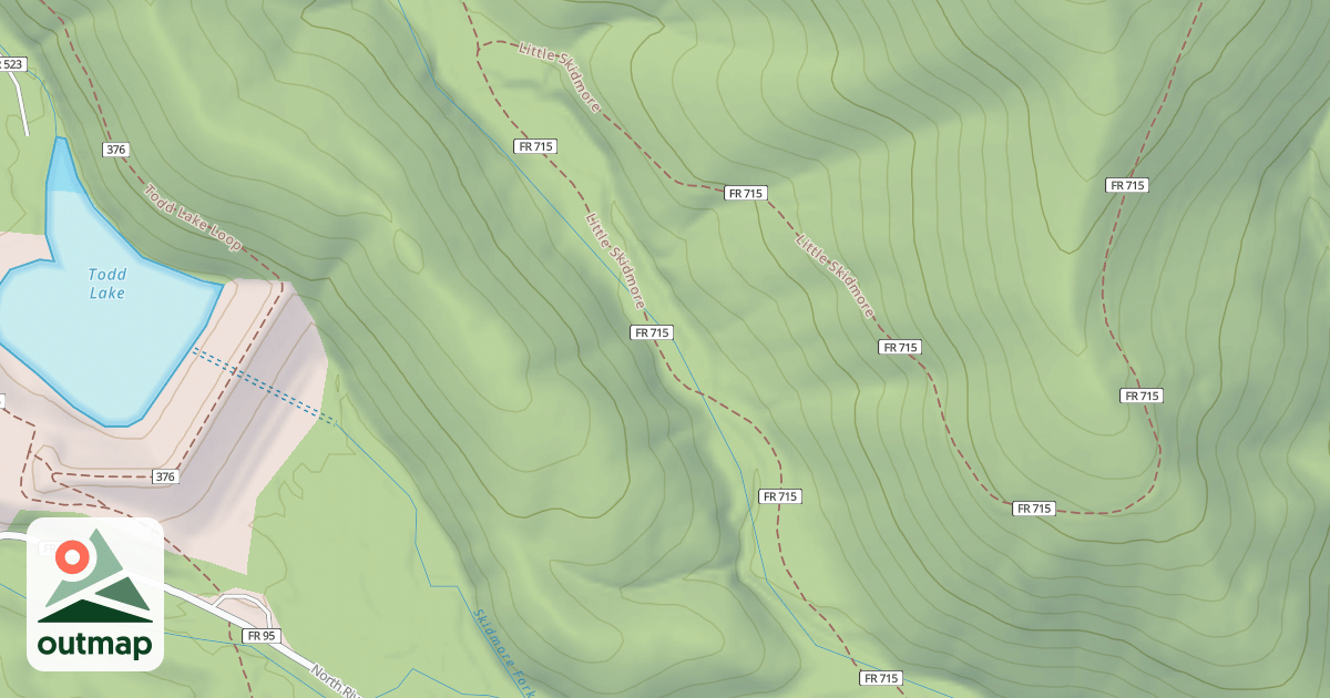 Map of DUMPSTER ROAD