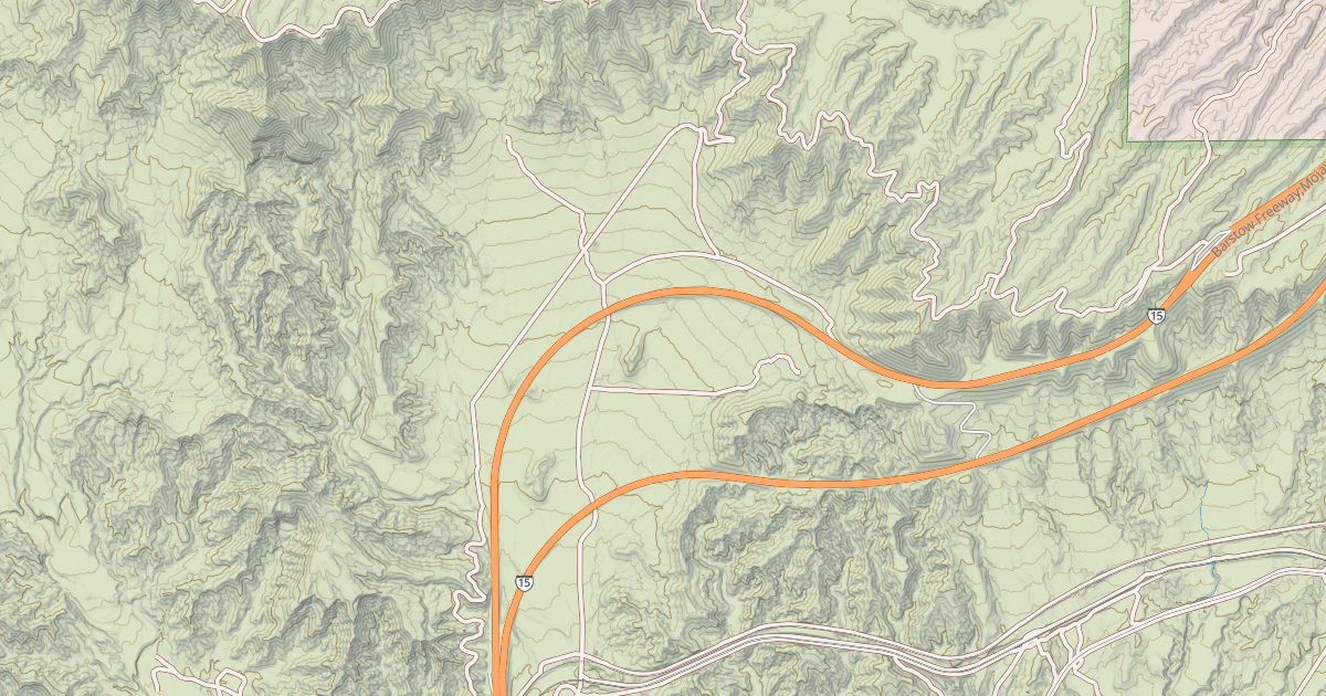 Map preview of BALDY MESA