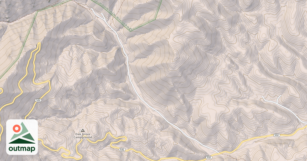 Map of PAT'S LAKE