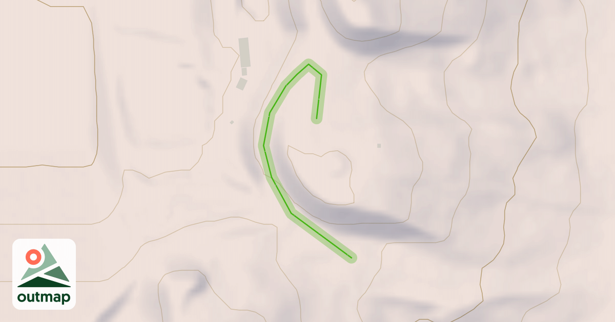 Map of Lower Cat Trail