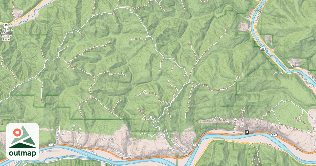 Map of DAVID RIDGE RD