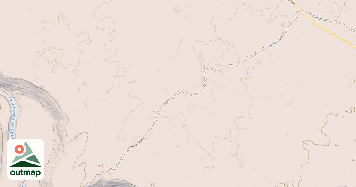 Map of WOOD ROAD 6