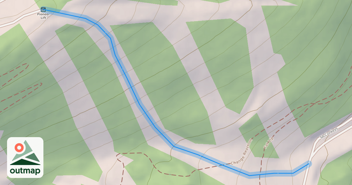 Map of Comstock