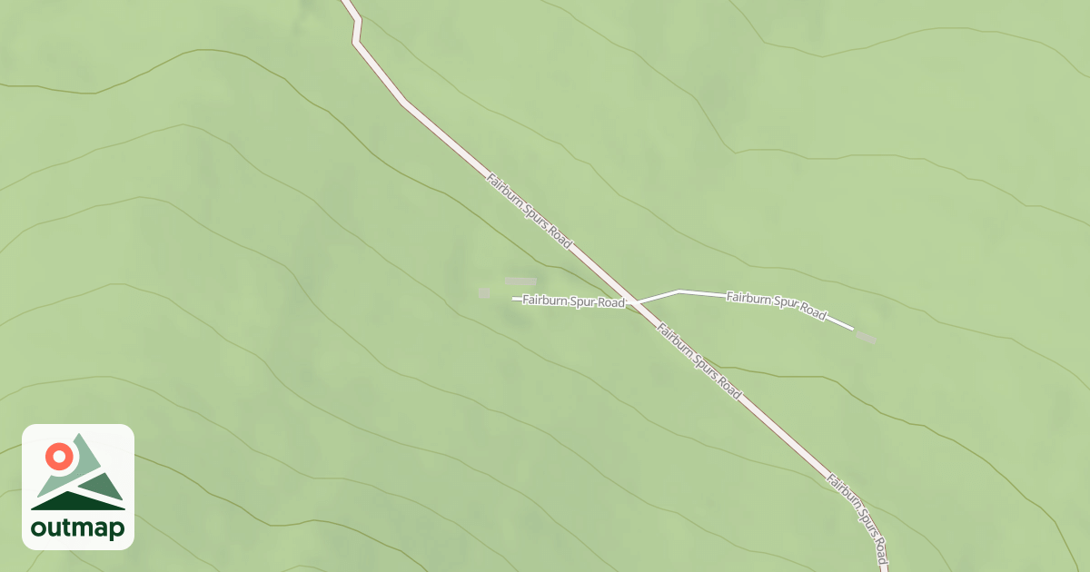 Map of FAIRBURN SPUR
